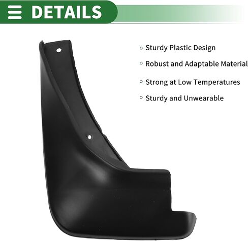 Motoforti Mud Flaps Splash Guards Mud Guards for Hyundai Accent 2011-2017 W/Mount Accessories in Saudi Arabia