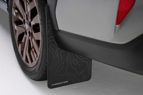Subaru Splash Guard Mud Flap Set of 4 Matte Black for 2025 2026 Forester - J101SSL500 - Genuine OEM in Saudi Arabia