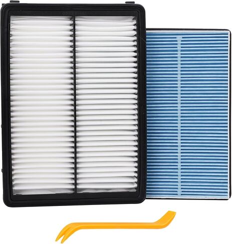 Engine Air Filter&Cabin Air Filter Combo Pack-Compatible with Kia Telluride 2020 2021 2022 2023 2024 2025 (3.8L)/Hyundai Santa Fe 2019 2020(2.0L/2.4L)-CF10735&CA11943 in Kuwait