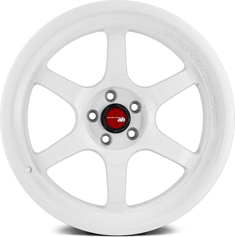 Aodhan AH08 Custom Wheel - 18x9.5, 30 Offset, 5x114.3 Bolt Pattern, 73.1mm Hub - White Rim in Kuwait