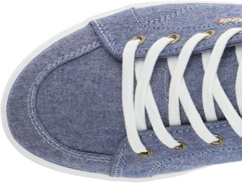 حذاء رياضي أنيق برباط من Keds Center III، أزرق شامبراي/أسمر مصفر، 11 in Saudi Arabia