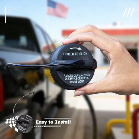 غطاء غاز، غطاء وقود متوافق مع 200-2020 Jeep Wrangler JK TJ، Grand Cherokee، Dodge Ram 1500 2500، Challenger، Charger، Durango، Grand Caravan & Chrysler 300 | OE52030377AB، 5278632AG، 52030377AA in Saudi Arabia