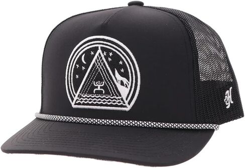 HOOEY Music Hat - Snapback Cap with Music Logo, Adjustable 5-Panel Casual Baseball Hat for Men & Women in Saudi Arabia
