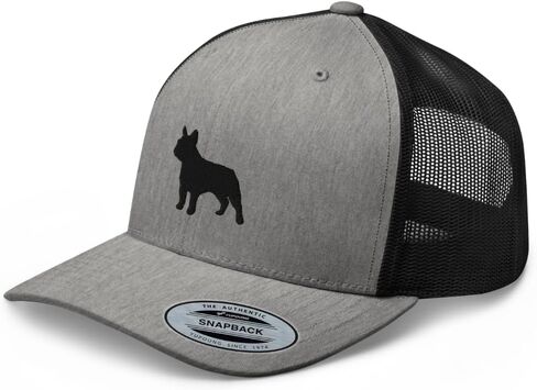 NG Frenchie Bulldog Dog Lover Trucker Hat | Embroidered Hat for Frencie Owner | French Bulldog Baseball Snapback Cap in Saudi Arabia