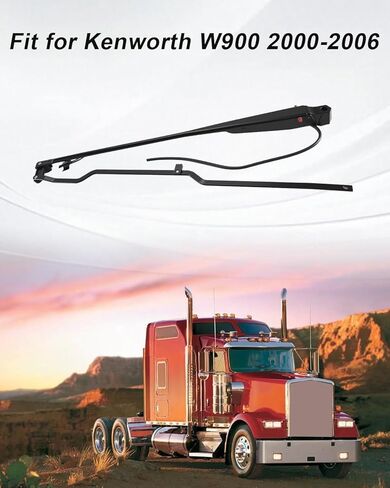 1020000BWS 602-5407 ذراع ممسحة الزجاج الأمامي لجانب الركاب مناسب لـ Kenworth W900 2000 2001 2002 2003 2004 2005 2006، ذراع الممسحة الأيمن in Saudi Arabia