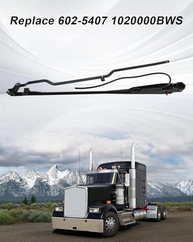 1020000BWS 602-5407 ذراع ممسحة الزجاج الأمامي لجانب الركاب مناسب لـ Kenworth W900 2000 2001 2002 2003 2004 2005 2006، ذراع الممسحة الأيمن in Saudi Arabia