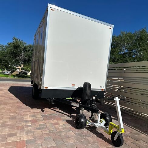 Monster Tug Off-Road Trailer Dolly – Heavy Duty Trailer Mover for Gravel, Dirt, Sand & Hard Surfaces – Adjustable Ball Mount – Manual Tow Dolly for Boat, Utility & RV Trailers in Saudi Arabia