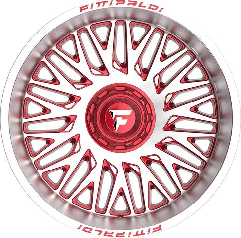 FITTIPALDI OFF ROAD FA07MR 22X12, ET -44, PCD 5X5.50/5X150, CB 110.2-Gloss RED آلي in Kuwait