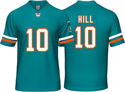 Custom Mens/Youth Football Stitched T-Shirt for Sports Fan Green/White in Kuwait