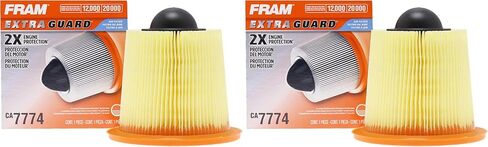FRAM Extra Guard CA7774 Replacement Engine Air Filter for Select Mazda and Ford Models, Provides Up to 12 Months or 12,000 Miles Filter Protection in Saudi Arabia