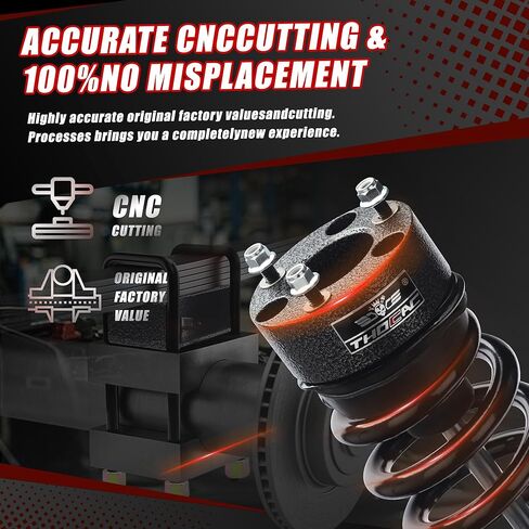 3" Front Leveling Lift kits Compatible with 2007-2024 Silverado 1500 2WD/4WD Sierra 1500 2WD/4WD Suspension Strut Spacer Lift Kit in Kuwait