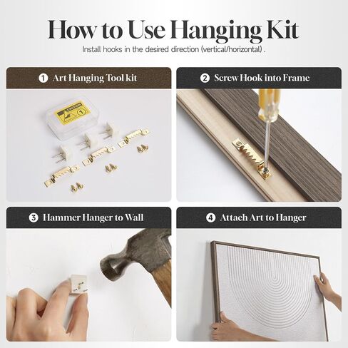 Framed Vintage Landscape Canvas Wall Art for Living Room Bedroom - Large Rustic Modern Farmhouse Meadow with Flowers Picture, Cottagecore Nature Art Decor for Dining Hallway Office, 24x36 Inch in Kuwait