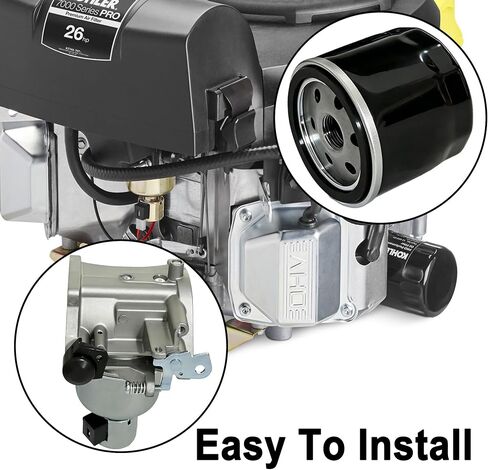 استبدال المكربن ​​لمحركات Kohler 7000 Series KT730 KT725 KT735 KT740 KT745 22HP-26HP، مناسب مباشرة لـ 1685319-S 32-853-34-S 32-853-63-S 32-853-67-S مع مجموعة مضخة الوقود in Kuwait