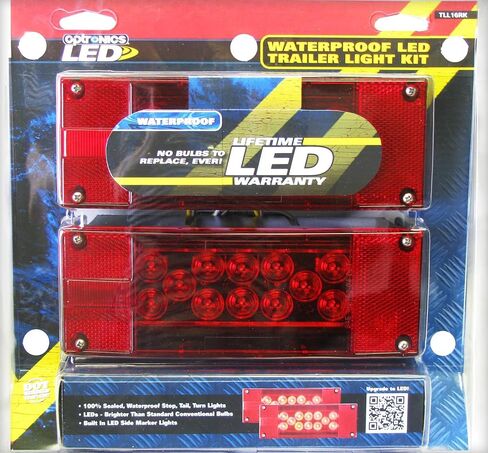 مجموعة مصابيح خلفية LED حمراء من Optronics TLL16RK in Saudi Arabia