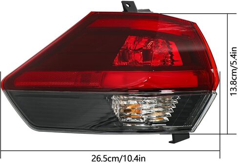 LH الجانب الأيسر الخارجي الذيل ضوء استبدال لنيسان روج 2017-2019 سائق الجانب 26555-6MA0A in Saudi Arabia