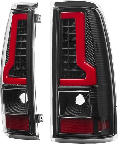 Smoke Lens LED Tail Light Assembly Compatible with 1999 2000 2001 2002 2003 2004 2005 2006 Chevy Silverado 1500 2500 3500 Rear Brake Lamp Taillights in Kuwait