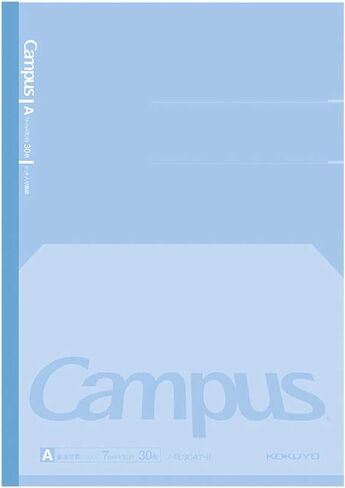 KOKUYO Campus Feels Flat Notebook, Dot B 6mm Ruled, Semi-B5, 30 Sheets, 35 Lines, Green, 5 Pack, Japan Import (NO-FL3CBT-G) in Saudi Arabia