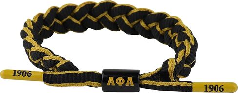 Alpha Phi Alpha Fraternity: سوار باراكورد باللونين الأسود والذهبي in Saudi Arabia