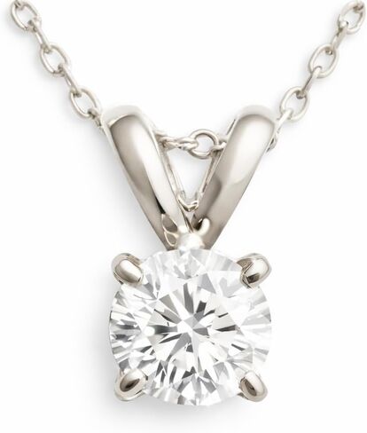 قلادة Sarv Lab Grown Diamond للنساء من 0.25 إلى 3 قيراط من الذهب عيار 14 قيراط - ترصيع ألماس معتمد من IGI، لون D–F، وضوح VVS، ضمان، هدية جاهزة in Saudi Arabia