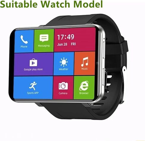 شريط للرسغ استبدال حزام ساعة ذكية ملحقات لشاشة 2.86 بوصة DM100 LEMFO عرض حزام 32 مللي متر مع أداة التفكيك in Kuwait