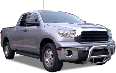 Black Horse Max Bull Bar No Skid Plate Stainless Steel Compatible with 2007-2021 Toyota Tundra-MBS-TOD1009 in Saudi Arabia