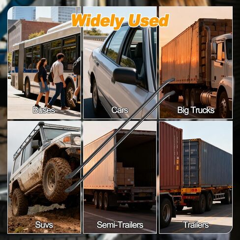 Tire Mounting Tools, Semi Tire Changing Tools. Heavy Duty tire Iron for tire Tools for Changing Tires. 39 Inch x 4/5 Inch, Black in Kuwait