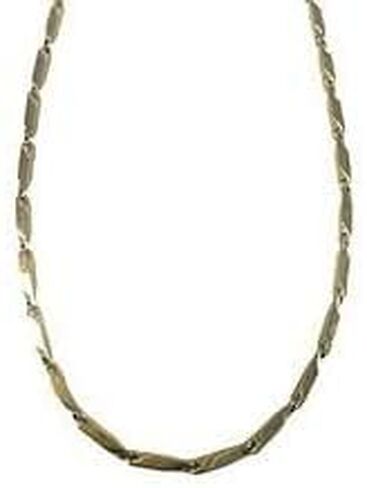 Gold Perfect Link II Necklace for Nikken 19134, Polished Linked Steel Chain for Everyday Wear, Lightweight Metal Design That Helps Head, Neck, Shoulder & Back, Stylish Gold Accessory for Men & Women in Saudi Arabia