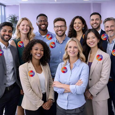 Custom Button Pins - Personalized Photo, Logo & Text Button Pins, Sizes 1, 1.5, 2.25, 3 & 3.5 Inch, Bulk 10-1000 Pcs, Pinback Buttons for Graduation, Campaigns & Events in Saudi Arabia