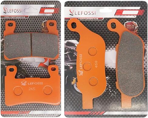 مكابح أمامية وخلفية من ألياف الكربون متوافقة مع Harley FLSTFBS لـ Fat Boy S FLSS لـ Softail Slim S 2016-2017 FA296F FA458R in Saudi Arabia