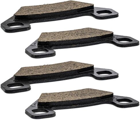 NICHE Brake Pad Kit for Arctic Cat Wildcat Sport 700 1436-811 2502-217 Front Rear Organic in Saudi Arabia