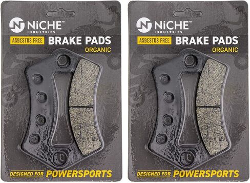 NICHE Brake Pad Kit for Arctic Cat Wildcat Sport 700 1436-811 2502-217 Front Rear Organic in Saudi Arabia