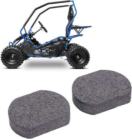 وسادات الفرامل: وسادات فرامل سيراميك شديدة التحمل للدراجة الصغيرة للسيارة Go Kart Cart، تعمل على تحسين أداء الكبح، قطعتان in Kuwait