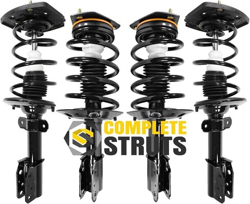 COMPLETESTRUTS - Front & Rear Complete Strut Assemblies with Coil Springs Replacement for 2000-2013 Chevrolet Impala - Set of 4 in Saudi Arabia