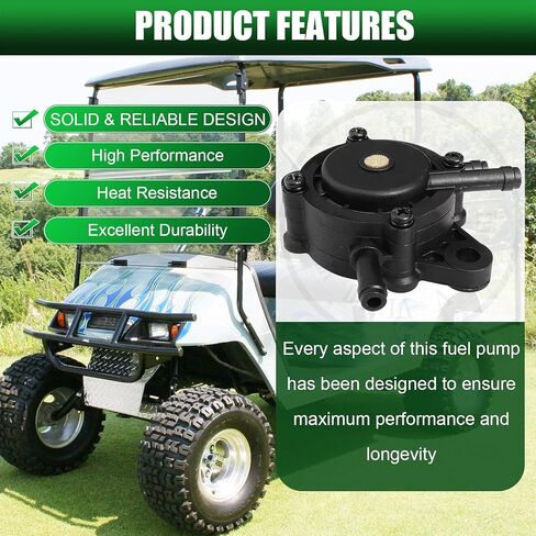 مضخة الوقود متوافقة مع Kawasaki FH500V FH580V FX850V FD731V FH721D FH721V FH680V FX730V FH661V FH641V FX801V FH770D FH601V FH430V Mule 600 610 SX KAF400 15HP-25HP 49040-7001 2075 0769 0801 in Saudi Arabia