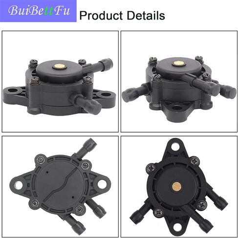 808656 691034 Fuel Pump for BS 692313 491922 Kohler 24 393 16-S Hon&Da 16700-Z0J-003 LG808656 M145667 Fuel Filter & Fuel Line Shut Off Valve for Kawasaki 49040-7001 Lawn Mower Parts in Kuwait