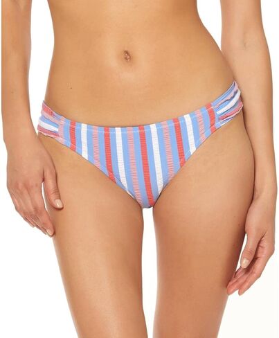 Jessica Simpson Women's Standard Mix & Match Stripe Swimsuit Separates (Top & Bottom), Eyeshadow Multi, S in Saudi Arabia