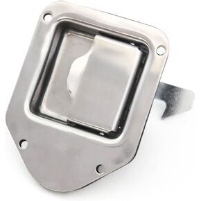 Red Hound Auto Stainless Door Trailer Toolbox RV Handle Latch 4-3/8 Inches x 3-1/4 Inches Paddle Heavy Duty