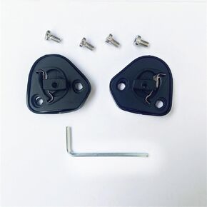 Pista GPR Base Plate Helmet Accessories for AGV Pista GPRR, Corsa R Pivot Kit Replacement Visor Base