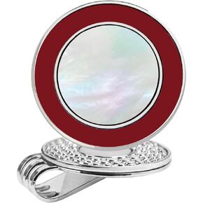 Golf Ball Marker Hat Clip with Pearl Ball Marker, Golf Gifts, Golf Accessories, Golf Ball Markers for Women