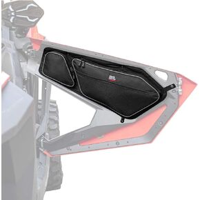 KEMIMOTO PRO XP Door Bags UTV Storage Bags With Knee Pad Side Door Tool Bags Compatible with Polaris RZR PRO XP/PRO R/TURBO R With PVC Wear Resistant Zippers