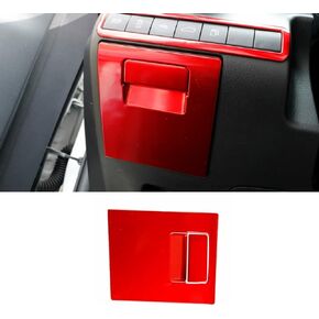 ERIDANUS Auto Accessories Fit for Toyota Camry 2023 2022 2021 2020 2019 2018Car Glove Box Handle Frame Cover Trim (Carbon Fiber Style) ABS 2 PCS