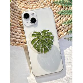 حامل قبضة الهاتف على شكل أوراق الطبيعة، حامل هاتف خلوي نباتي لطيف، ملحق سحر الهاتف القابل للطي، توسيع قبضة الهاتف بمسند مع قاعدة قابلة للتبديل، مقبض قبضة لجهاز Kindle in Kuwait