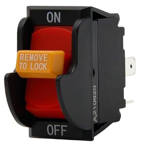 SW7B On-Off Toggle Switch 2 Prong ，Replacment for Delta,Aftermarket Replacment for Ryobi 46023 Delta/Porter Cable 489105-00 438010170141， for Table Saws Drill Press Power Tools Planer Band Saw