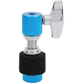 Estink Standard Hi Hat Clutch, Aluminum Alloy Standard Jazz Drum Kits Quick Release Percussion Instrument Accessories Replacement for Standard Jazz Drum Hi Hat, Blue (Blue)