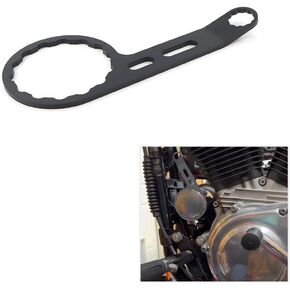 xitomer 2-1/2" Oil Filter Wrench, Fit for GL1500/ GL1800 2001-2017 / ST1100/ VT750 / VTX Series Car Oil Filters Remover with 17mm Drain Bolt Wrench