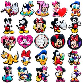 25 قطعة من حليات تزيين الأحذية الكرتونية للسدود، إكسسوارات ساحرة كرتونية لطيفة لحفلات الأطفال in Kuwait