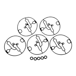 698781 Carburetor Float Bowl Gasket, Seals O-Ring Compatible with Nikki Troy-Bilt Toro Lawn Mowers Briggs Stratton Engine Carburetor Rebuild Replacement Gasket Parts(5 Set=10Pcs)