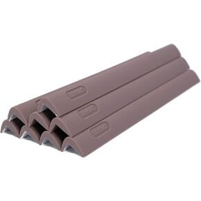 Silicone Corner Protectors Edge Guards with Strong Stickiness, Baby Proof Corner Covers and Bumpers Cushion Top Grade 8pcs (Gray)