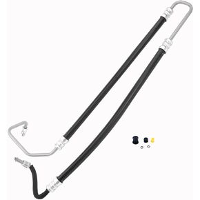 A-Premium Power Steering Pressure Line Hose Assembly Compatible with Chevrolet Camaro 2010-2012 V8 6.2L
