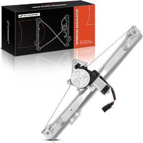 A-Premium Power Window Regulator with Motor Replacement for BMW E46 323i 325i 325xi 330i 330xi 1999-2005 Rear Right Passenger Side
